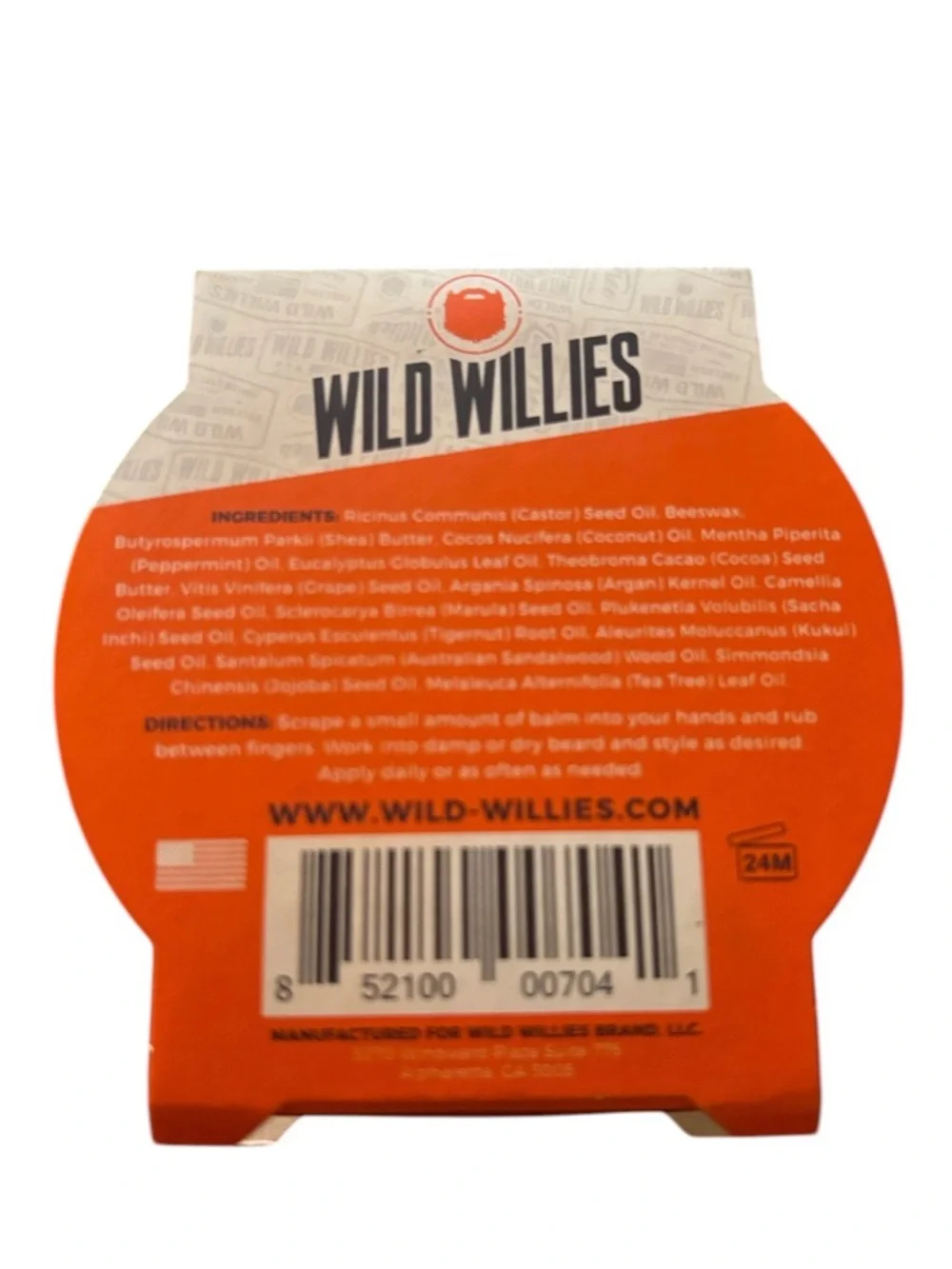 Wild Willies Beard Butter Bundle Original Beard Balm + Cool Mint Beard Balm 2